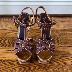 Yves Saint Laurent Tribute sandals sz 9